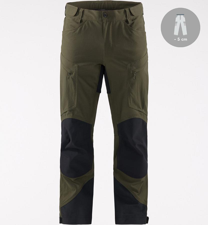 Haglöfs Mens Rugged Mountain Hiking Pants Navy/Black New Zealand 47125FXVY